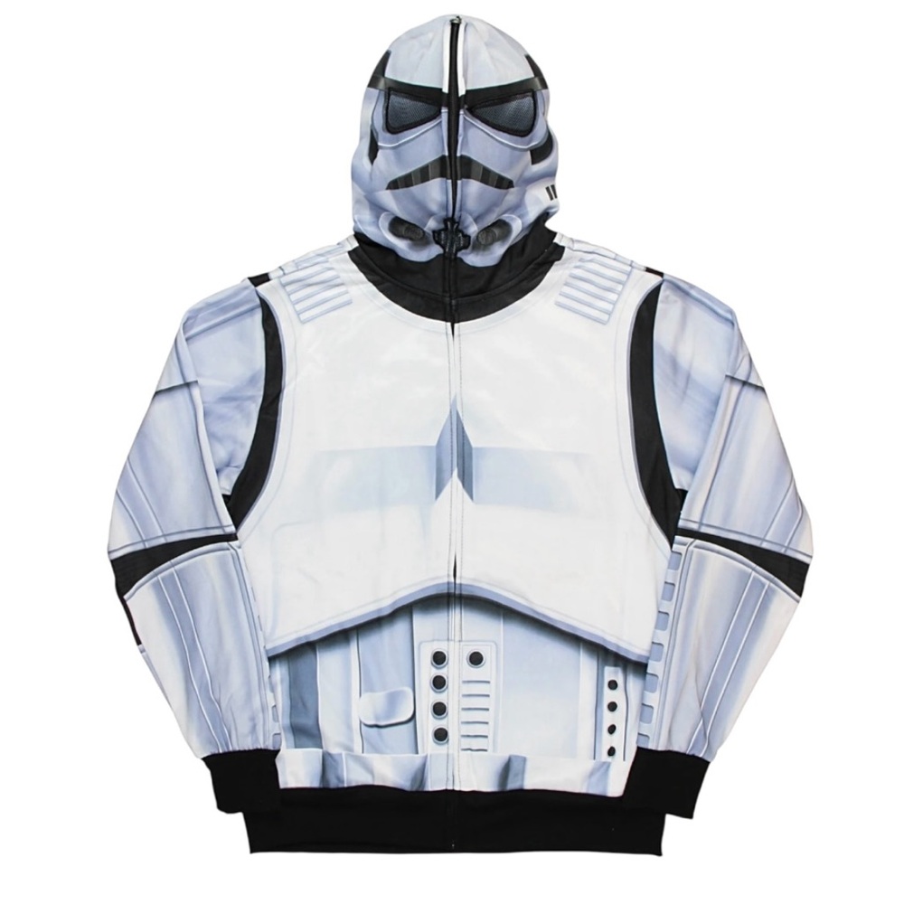 Star Wars White Fleece Hoodie